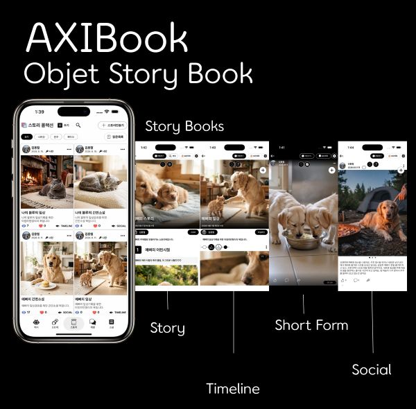 AXI Book Story Platform 아이콘 이미지